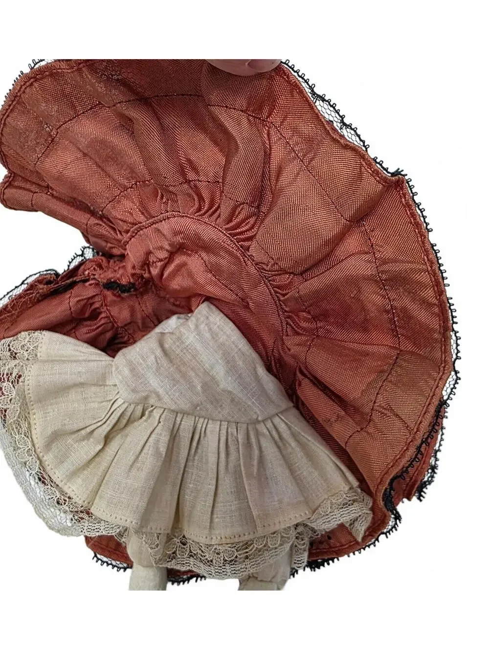 Vintage Spanish Flamenco Dancer Cloth Doll Madrid Tag 11.75 Inch